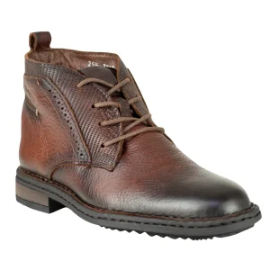 Botín Clásico Caballero Lobo Solo Bruno 7942 Tumbled Besani