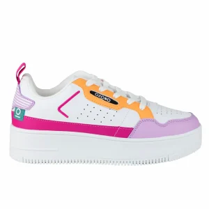 Tenis Urbano Plataforma Dama Capa De Ozono 610902 Multicolor