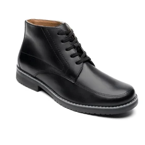 Botín Escolar Confort de Vestir Para Niño Flexi 50919 Negro