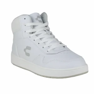 Tenis Bota Urbano Escolar Casual Para Dama Caballero Charly 1038196 Blanco