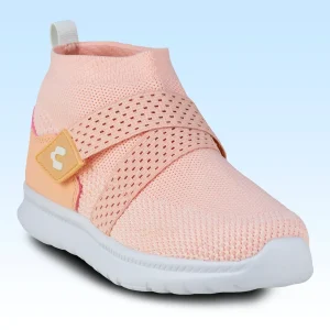 Tenis Confort Casual Ajuste Velcro Para Niña Charly Kids 1098340 Rosa