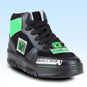 Tenis de Bota Urbano Casual Para Niño Yuyin Minecraft MI300 Negro