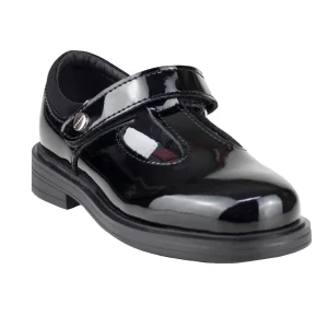 Zapato Escolar Para Niña Chabelo C272-A Charol Negro 18-21.5