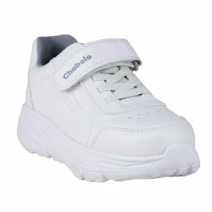 Tenis Escolar Deportivo Para Niño Chabelo C1003 Blanco 18-21.5