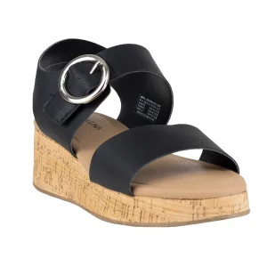 Sandalia Casual Para Dama Lady Paulina 38501 Negro