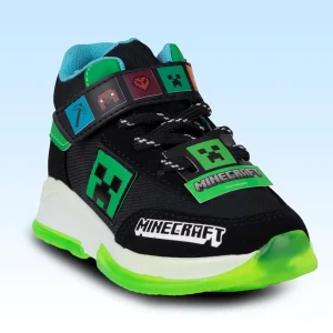 Tenis de Bota Casual Para Niño Minecraft Yuyin MI3090 Negro