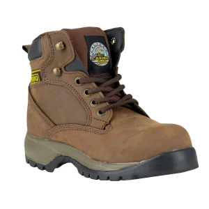 Bota Industrial Tipo II (PP) Dama Caribu Lady Work 798 Café