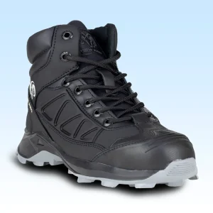 Bota Industrial Casco Acero Para Caballero New Ram 9307 Negro