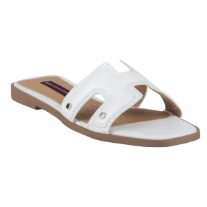 Sandalia Clásica Para Dama Salamandra 200-3956-I Blanco