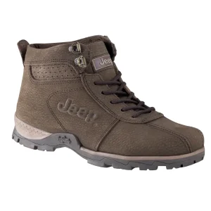 Bota Urbana Casual Para Caballero Jeep Arkansas 10427 Nobuck Café-