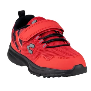 Tenis Running confort Para Niño Charly Kids 1098394 Rojo Negro