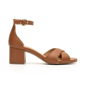 Sandalia de Tacón Dama Flexi Celine 106414 Camel