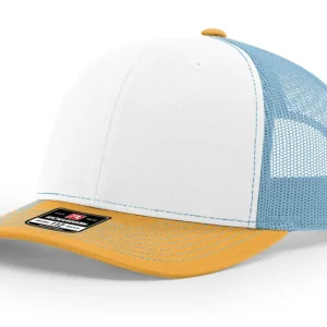 TRUCKER 112 WHITE • COLUMBIA BLUE • YELLOW