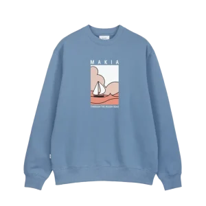 Sudadera Makia Sailaway Azul