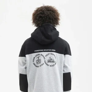 Sudadera Hydroponic DH Support Black/Heather Grey