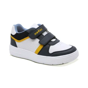 TENIS AUDAZ PARA NIÑO DE SINTÉTICO COLOR AZUL MARINO TACHI CON DOBLE TIRA DE CONTACTO