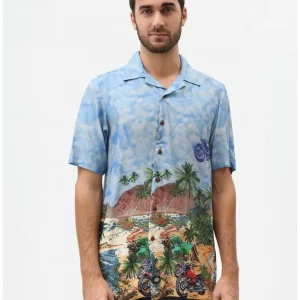 Camisa Dickies Cordele azul