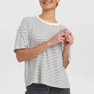 Camiseta Nümph Nubriery T-Shirt Cloud Dancer