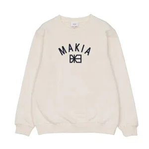 Sudadera Makia Port Sweatshirt Natural White