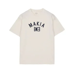 Camiseta Makia Port T-Shirt Natural White