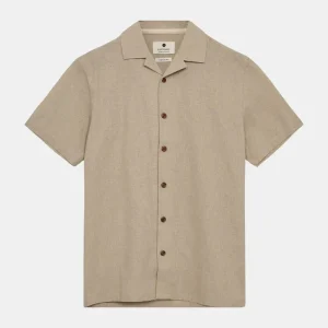 Camisa Anerkjendt Akleo SS Feather Grey