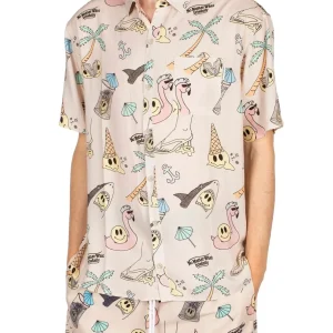 Camisa Iriedaily Resort Shirt Beach
