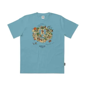 Camiseta The Dudes Dudland Milky Blue