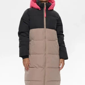 Abrigo Nümph Nutriane Taupe