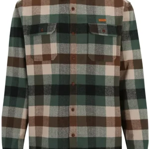 Camisa Iriedaily Lumber Fella Shirt Jungle Green