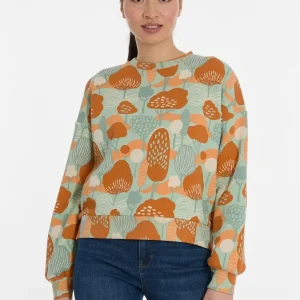 Sudadera Ragwear Wuss Print Mint