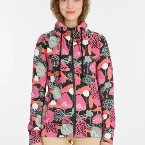 Sudadera Ragwear Ronette Print Negro