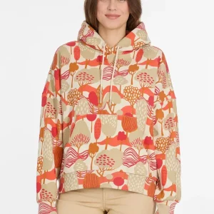 Sudadera Ragwear Pirita Print Ecru