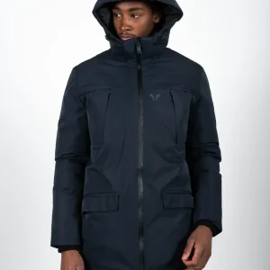 Chaqueta Fat Moose Jamison Quilt Mix Azul Oscuro