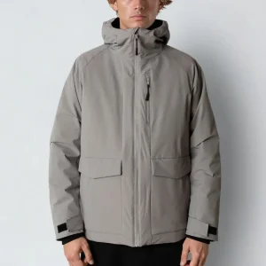 Chaqueta Impermeable Fat Moose Dominik Gris Claro