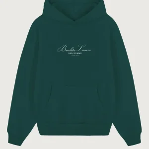 Sudadera Loco Monky Bendita Locura Verde oscuro