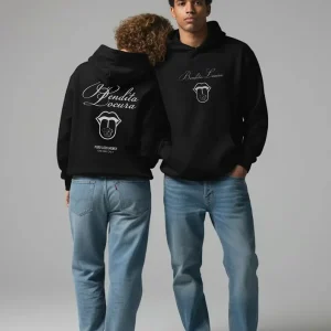 Sudadera Loco Monky Bendita Locura III Negro