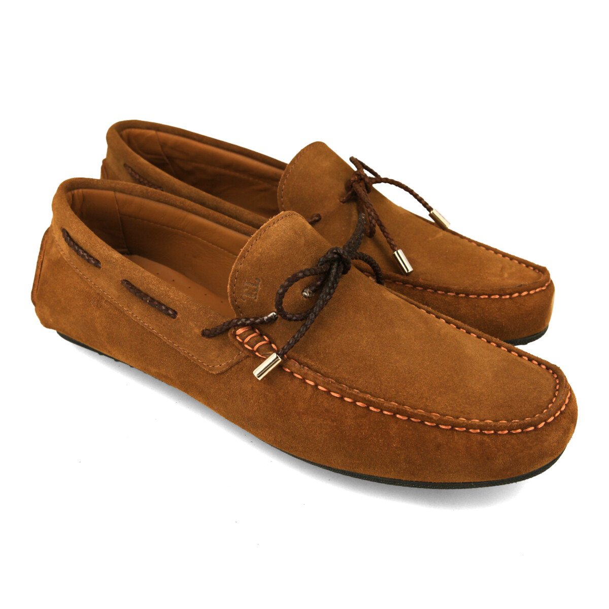 Mocasín marrón con cordones - Imagen 3