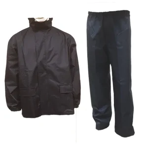 CONJUNTO CHAQUETA Y PANTALÓN IMPERMEABLE IGNÍFUGO ”ECO”