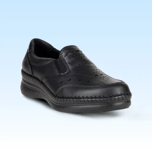 Zapato Mocasín Confort Para Dama Lobo Solo 4981 Negro