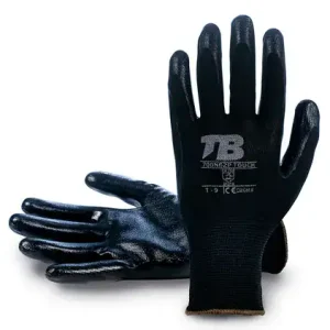 GUANTE TB POLIESTER NEGRO REF.700NG2P TOUCH