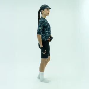 CAMISA CICLISMO MANGA CORTA STROBE NEGRO PARA MUJER