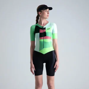 ENTERIZO TRIATLÓN MANGA CORTA INCORAGGIA PARA MUJER