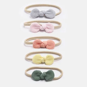 Set 5 balacas de moños para niña