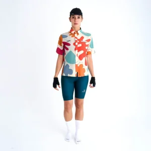 CAMISA CICLISMO MANGA CORTA OUTLAND COLORS PARA MUJER