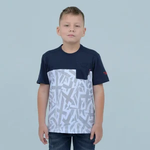 Camiseta Azul Kids