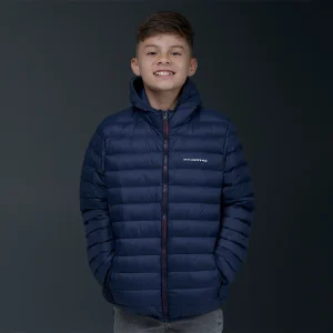 Chaqueta Abullonada Azul Kids