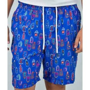 Pantaloneta Azul Kids