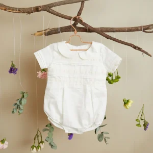 Globo bautizo alforzas