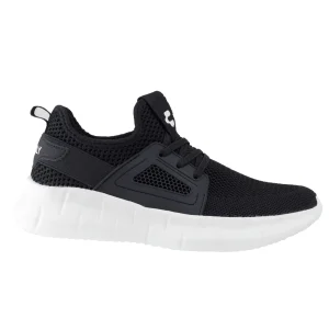 Tenis Charly Kairos Walking Unisex 1086009 Negro Blanco