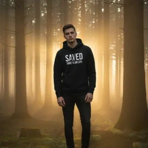 Sudadera Unisex Premium SAVE YOUR LIFE Palm tree